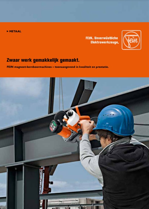 Fein magneet-kernboormachines